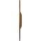 Ekena Millwork Galveston Medallion (Canopies up to 4 3/4"), 36 5/8"OD x 3 5/8"ID x 2 3/8"P, Smokey Topaz Crackle CM36GLSTC - alternate 3